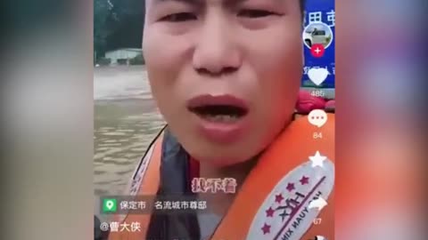 The rapid water flow and hidden currents are making the rescue extremely challenging in China