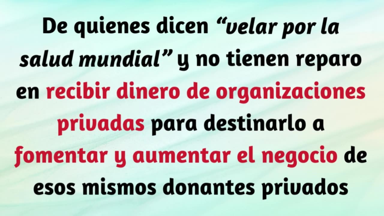 AFECTADOS POR LAS VACUNAS SE UNE A LA CAMPAÑA STOP OMS