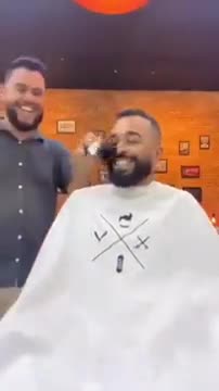 Barber Shows Them Some Love. Watch Their Reactions...