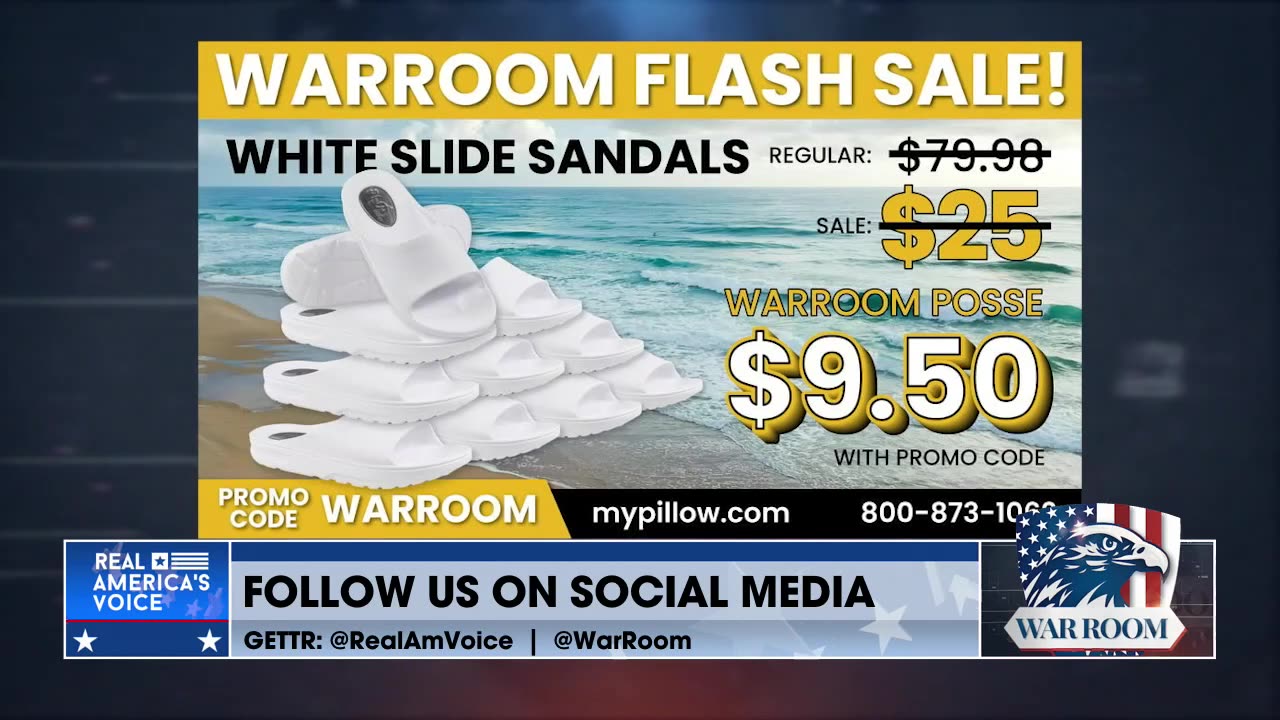 Join The Millions Of MyPillow Customer | Check Out The Latest White Slide Sandals Sale Today