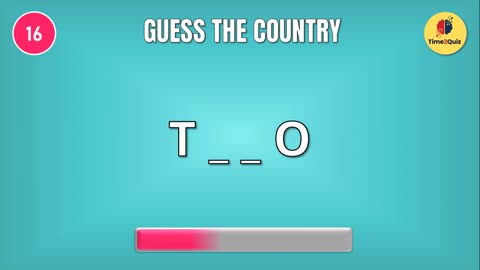 Guess The Country by First and Last Letters _ Country Quiz