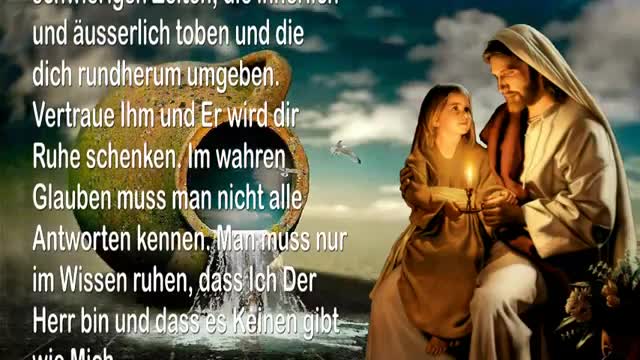 Ich bin das Wort & Deine einzige Erlösung... Empfange Meinen Segen 🎺 Die Trompete Gottes