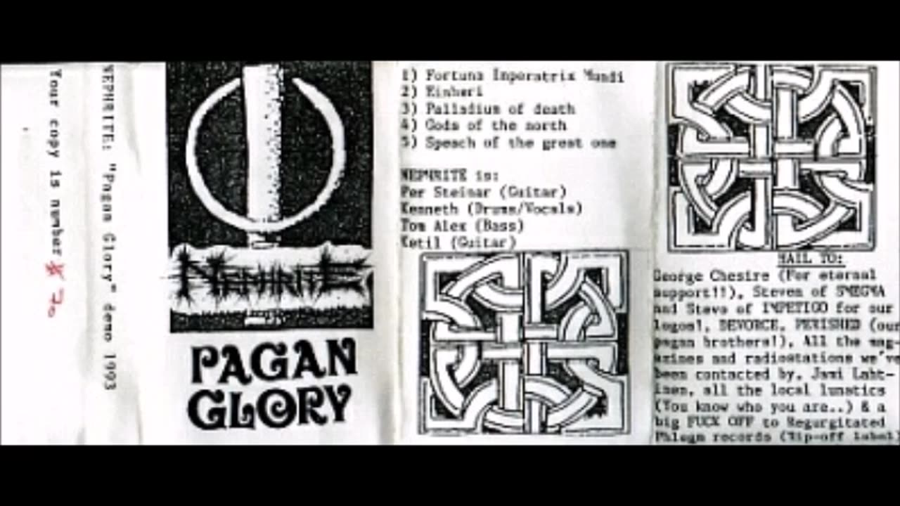 nephrite -(1993 - Pagan Glory Demo