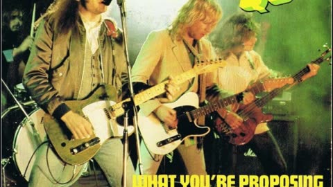 Status Quo --- What You're Proposing