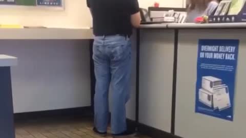 The action under the counter