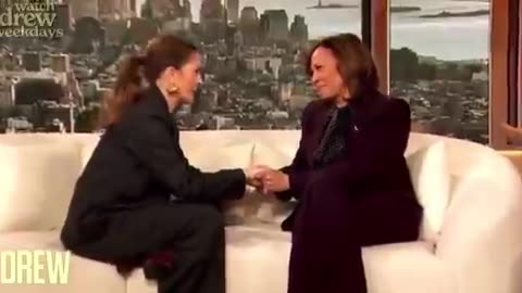 Drew Barrymore: America needs "Mamala" Harris right now