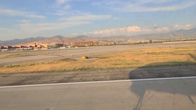 Landing at Salt Lake City, Utah