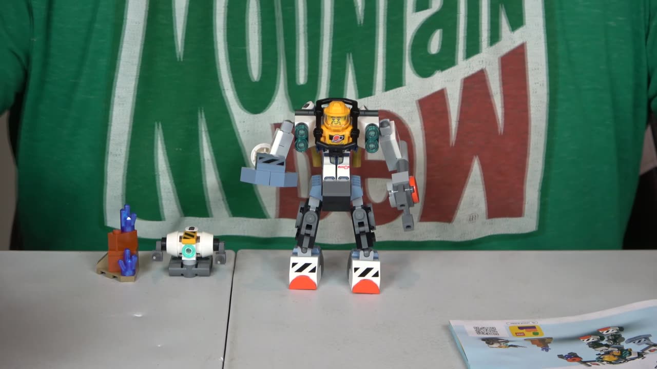 Lego 60428 Space Construction Mech Set Review