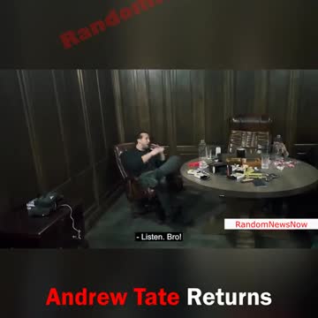 Andrew Tate house raided footage