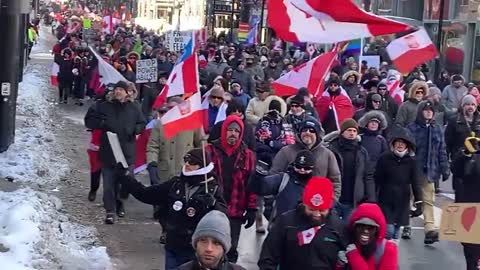 Toronto condemns Trudeau's crackdown on peaceful protesters.