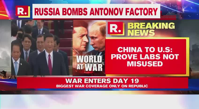 BREAKING: China wants US to open biolabs to international experts; demands proof that biolabs are not misused