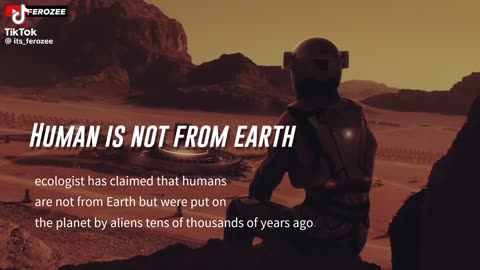 Were Humans Aliens?