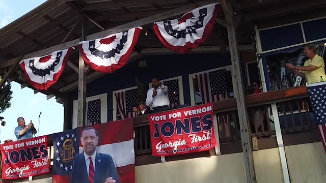 Vernon Jones at Lake Allatoona #TakeGeorgiaBack