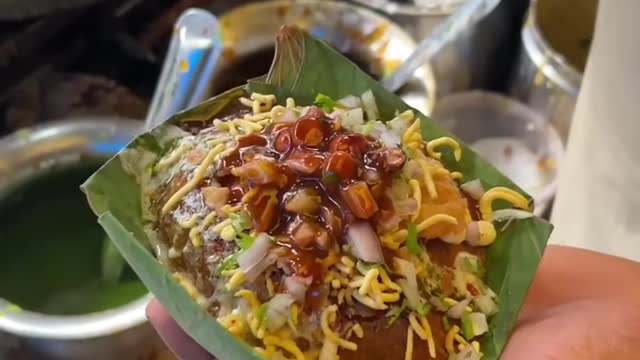 Khasta Kachori Chaat Indian Street Food