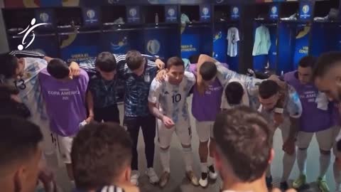 LaESPECTACULAR ARENGAde Leo MESSI antes de GANAR la COPA AMERICA ANTE BRASIL I COMA NUNKA LO MIVOS!