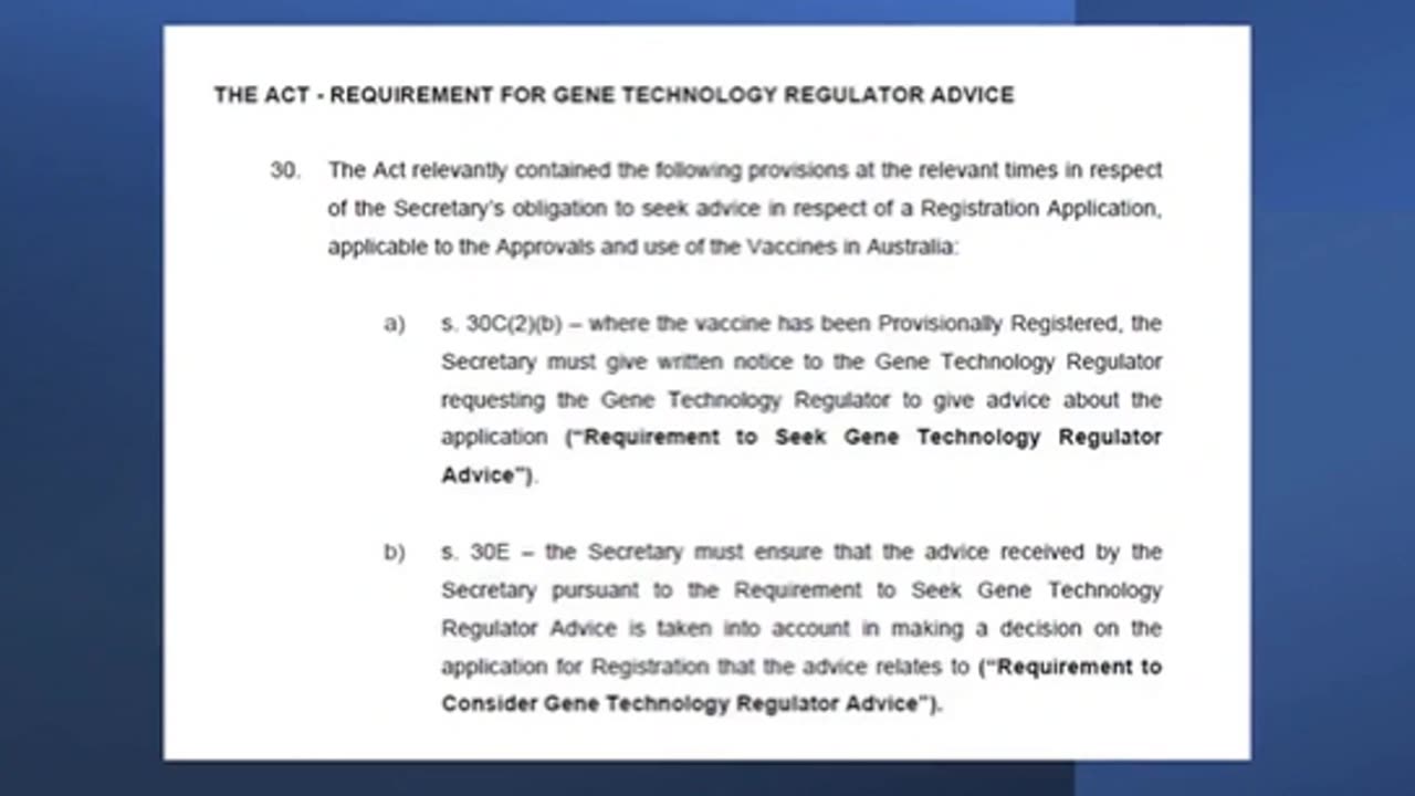 The Basis of Australia's Covid-19 Vaccine Injury Class Action Law Suit