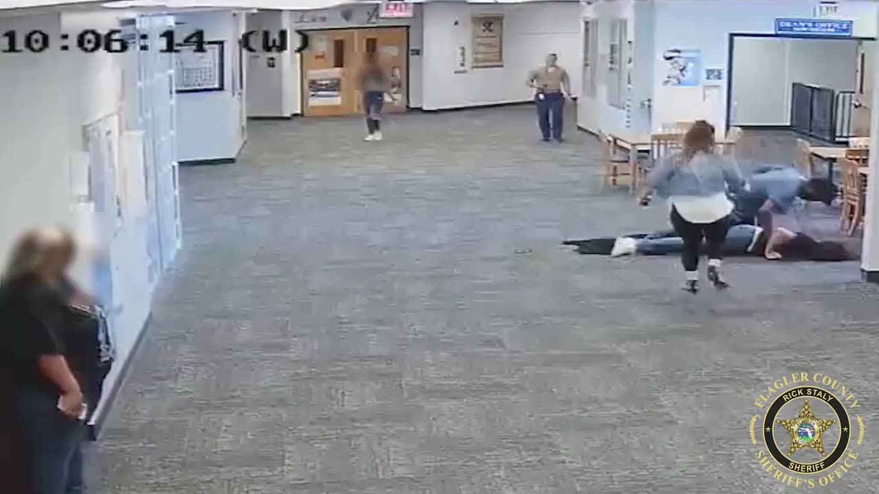 The story is this teacher took away his Nintendo and he chased her down and beat the hell out of her