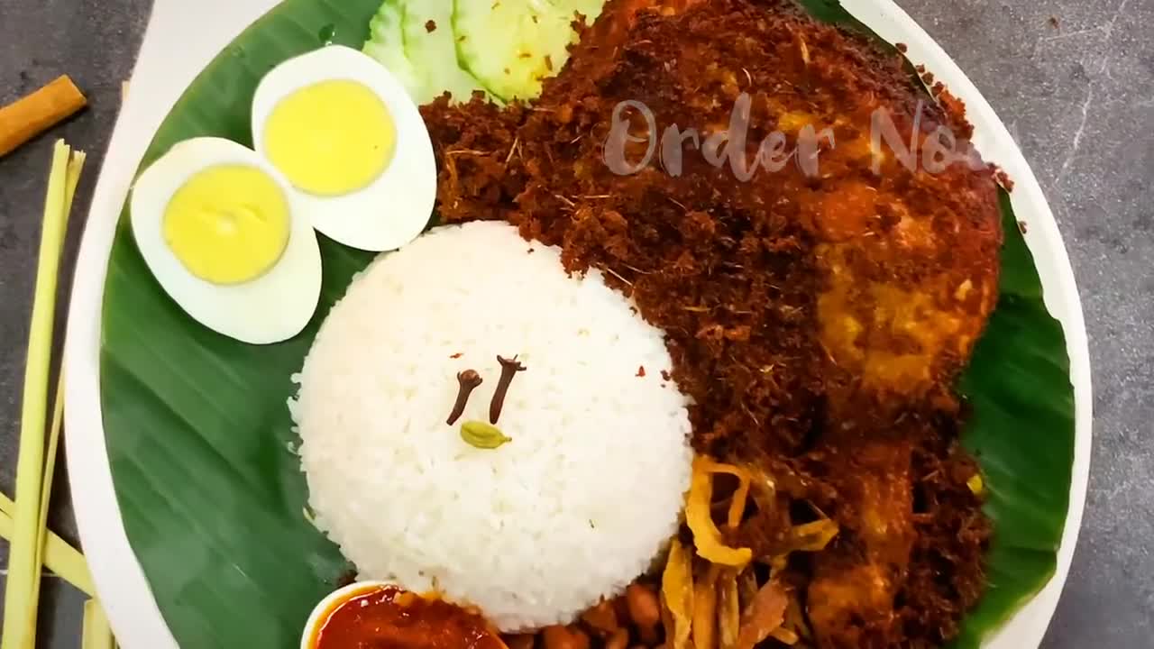 Nasi Lemak Ayam Goreng Berempah