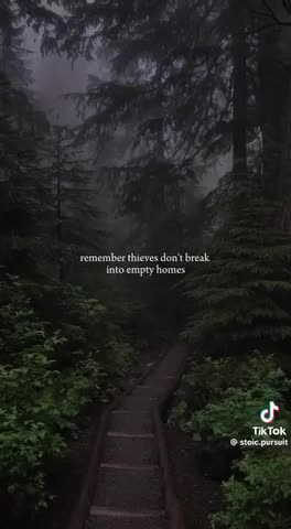Thieves Don’t Break Into Empty Homes