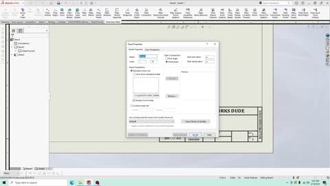 SolidWorks Drawing Template (.DRWDOT) and Sheet Format (.slddrt) Part I