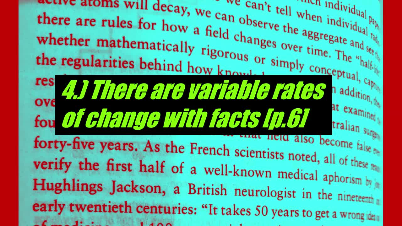 Top Ten Things I Learned From 'The Half-Life of Facts'
