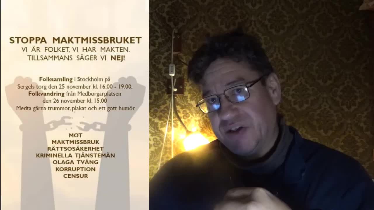 Protesten Stoppa Maktmissbruket
