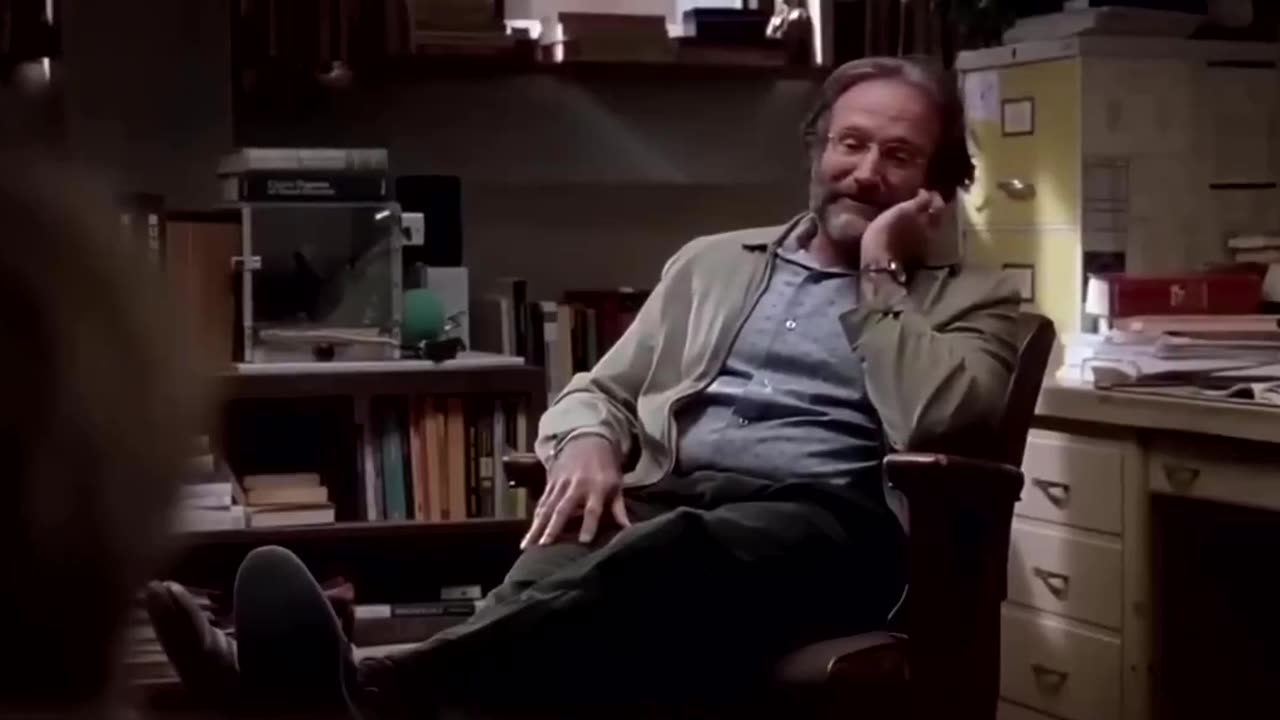 Robin Williams' improv in Good Will Hunting made the cameraman laugh so hard the camera shook