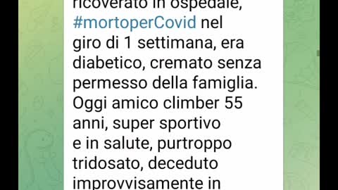 15 giorni di Gennaio, ecco cosa dicono le testimonianze - effetti avversi da vaccino