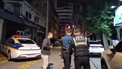 Black guy is put in his place in South Korea