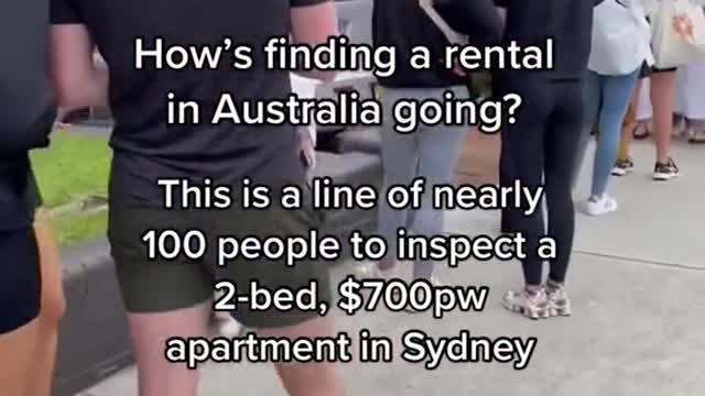 How's finding a rental in Australia going?