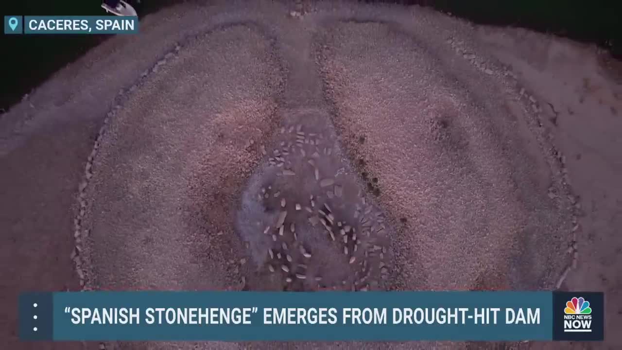 Watch: Ancient ‘Spanish Stonehenge’ Emerges From Drought-Hit Dam