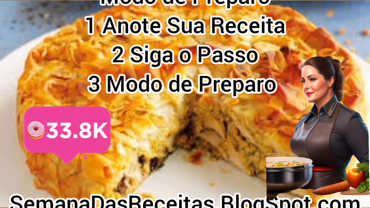 Aprenda Como fazer Torta 🥧 De Carne 🍖 Moída 😋