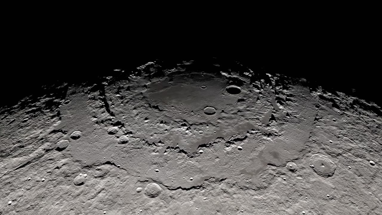 Clair de Lune 4K Version - Moon Images from NASA's Lunar Reconnaissance Orbiter