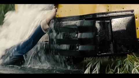 Man of Steel Clip: School Bus Rescue Scene