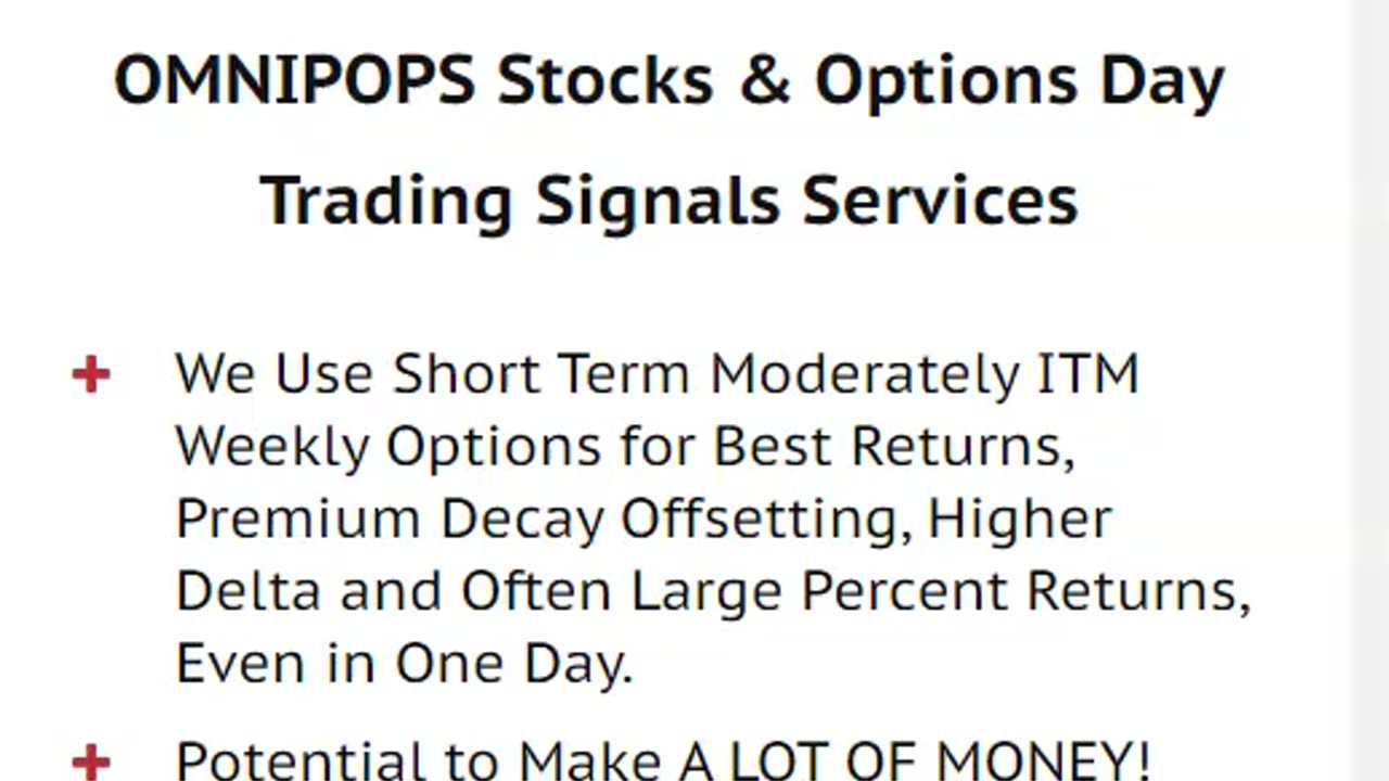 Is OMNIPOPS Cheap Options Day Trading Signals the Best Options System Ever