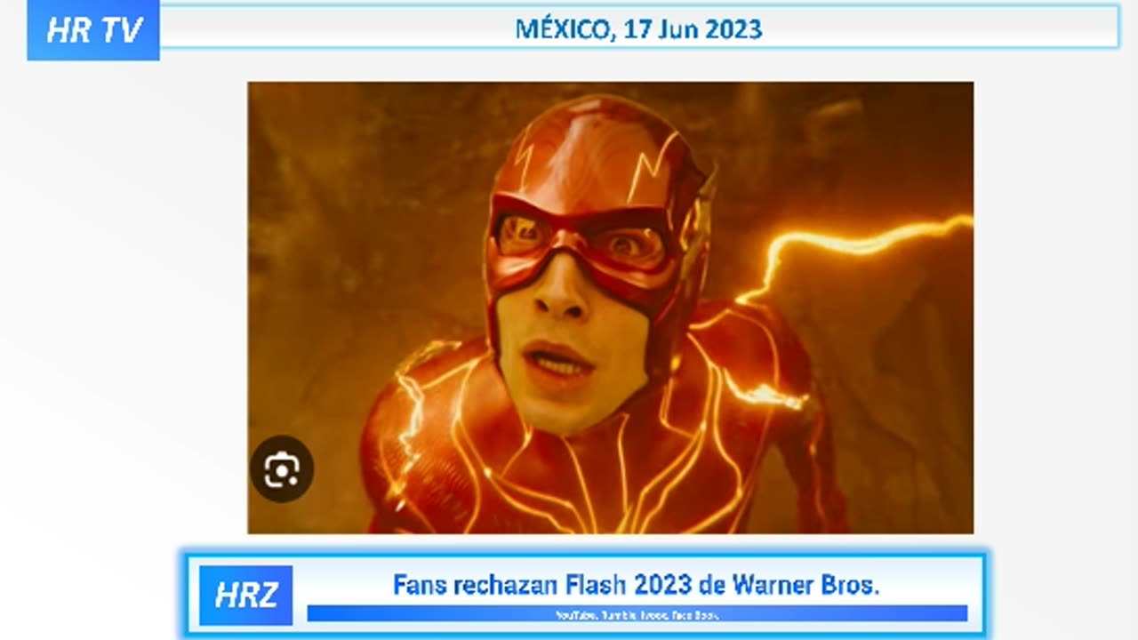 Fans mexicanos abominan contra Flash (2023) de Warner Bros.