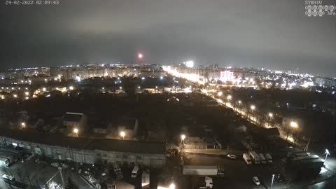 Flare over Lviv