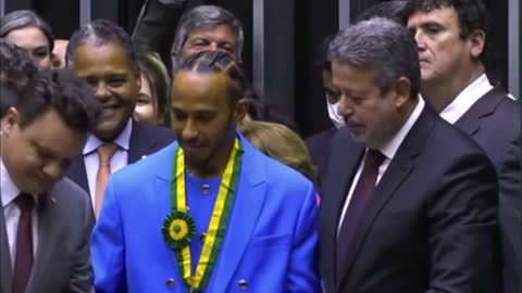 Lewis Hamilton received Title of Brazilian Honorary Citizen 🏅