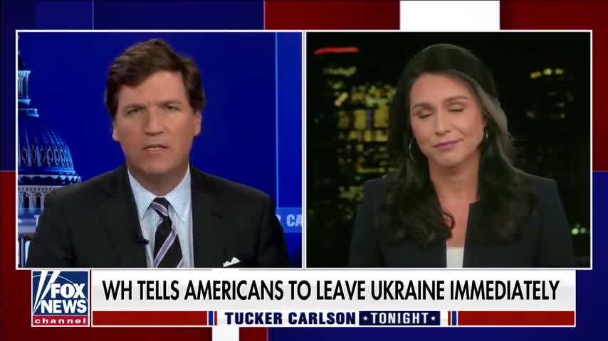 RUSSIA INVADE UKRAINE?? | Tucker Carlson and Tulsi Gabbard |