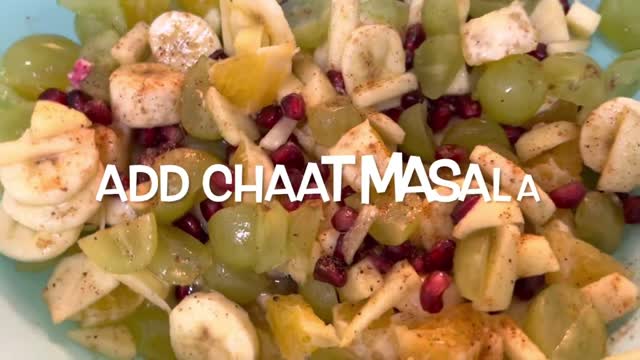 Fruit Chaat Recipe