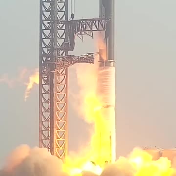 Ignition of the Most Powerful Rocket In The World- SpaceX's Starship