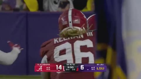 US Sports Football Feat. Alabama Crimson Tide vs. LSU Tigers | Full Game Highlights