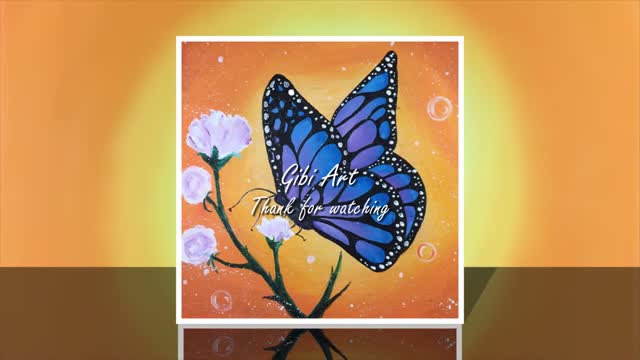 Butterfly painting