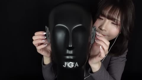 【@pugi_ASMR】タッピングと指耳かき(鼓膜無し)【ASMR】