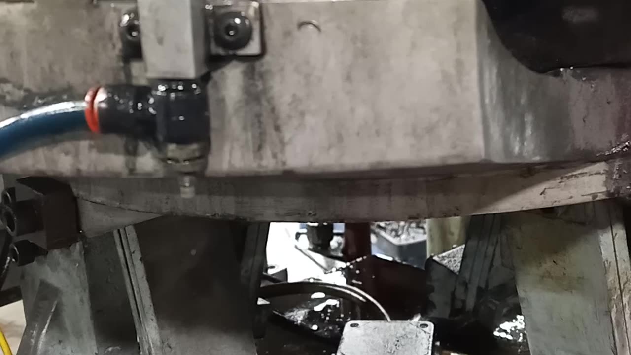 Bearings on the Bore Grinder.
