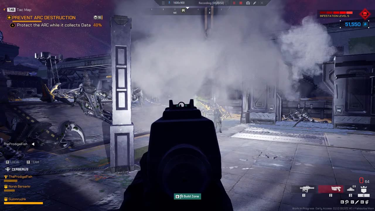 Starship Troopers, This pistol has a kick