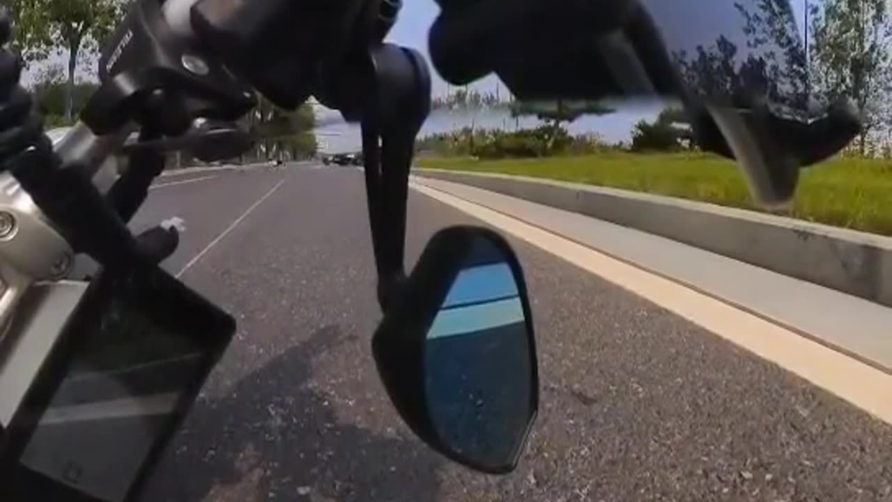 Chinese Biker Forced to be a Gymnast