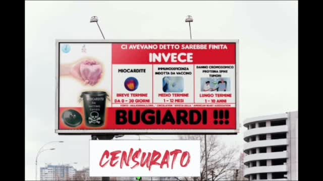 A Reggio Emilia censurati i manifesti sugli effetti avversi