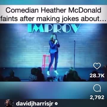 Comedian faints on stage: Watch what you say about my Jesus