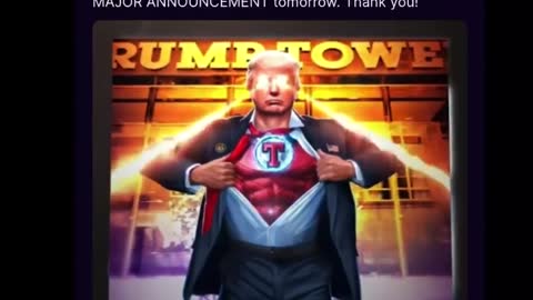 Trump Superhero